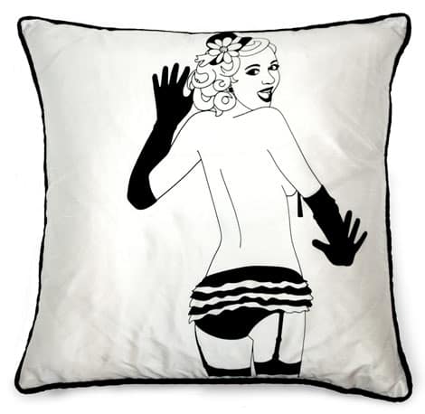 Burlesque cushions by Dupenny