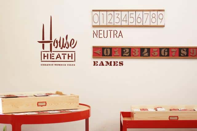 Heath House Numbers Heath House Numbers