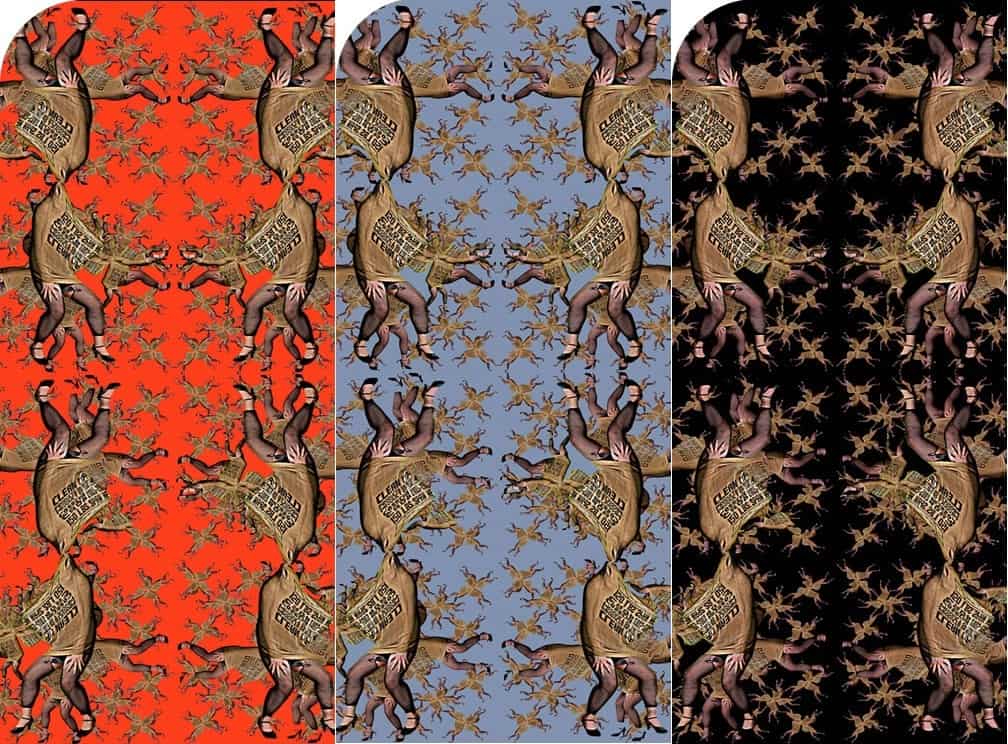 Barroque Sack Wallpaper by De Angelis & Garner