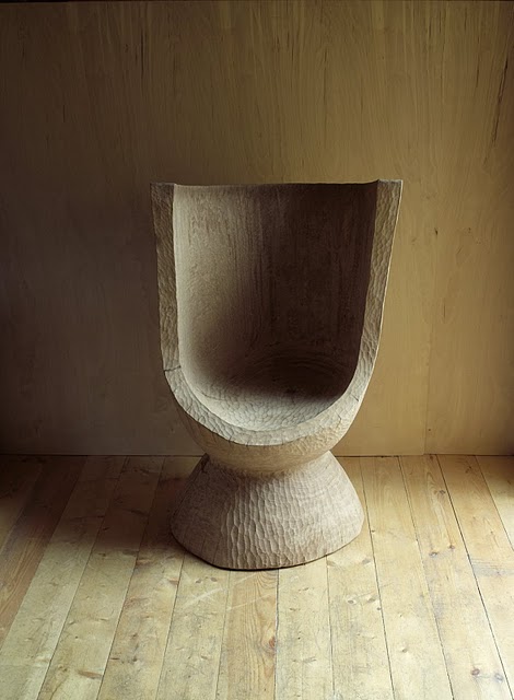 Wooden furniture mde from dead trees by Denis Milovanov