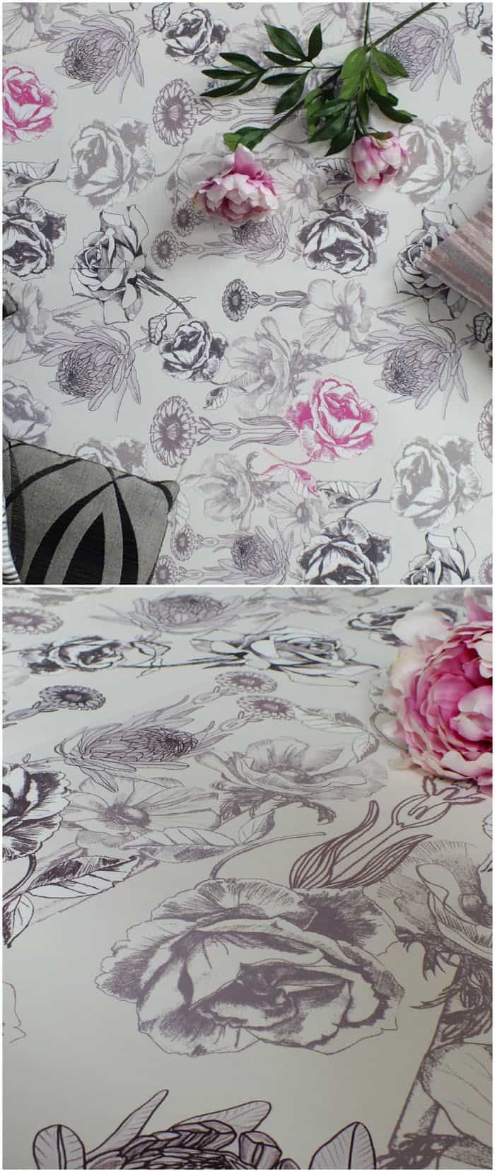 Bespoke wallpaper design by Kate Usher