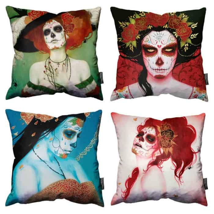 Sylvia Ji Cushions from Click for Art