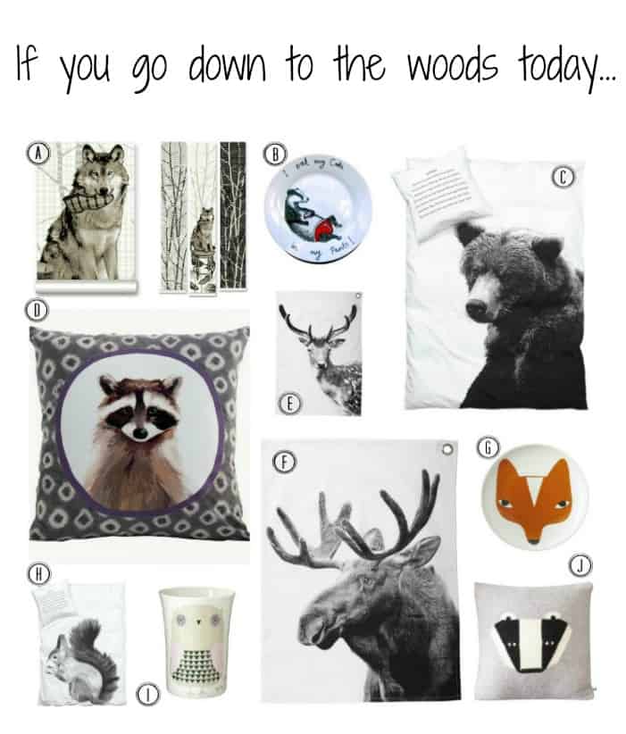 Woodland trend in home interiors