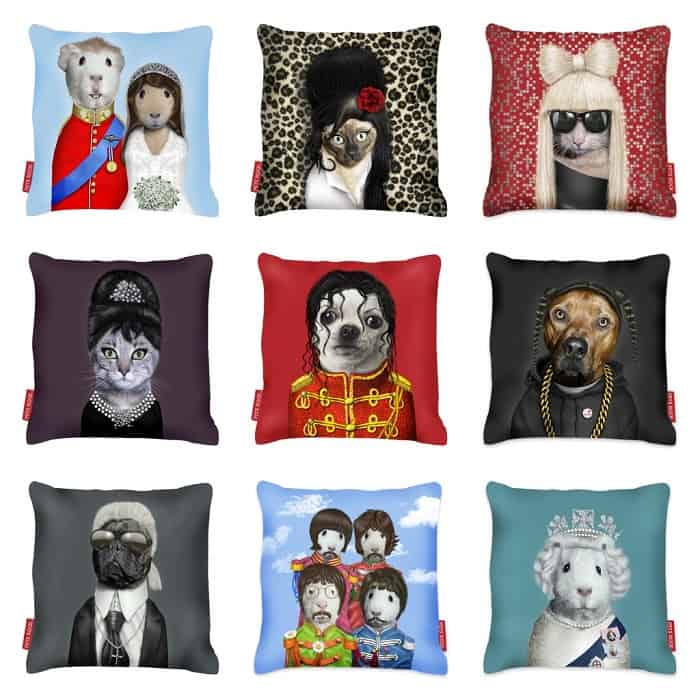 Pets Rock Cushions by Takkoda - The Design Sheppard
