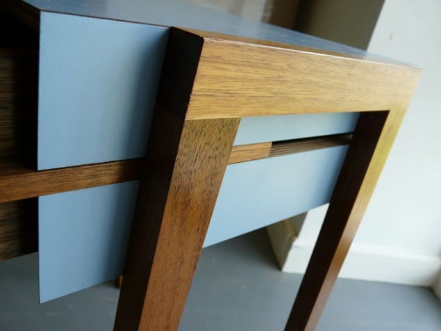 Close up Animate Bedside Table by Young & Norgate