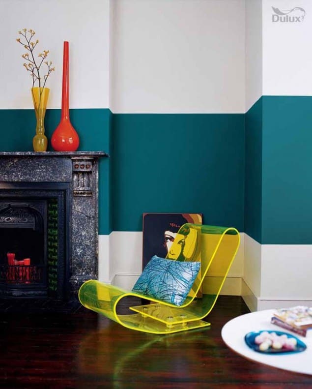 Dulux colour of the Year Dulux colour of the Year 2014 TEAL Livingroom2014 TEAL Livingroom