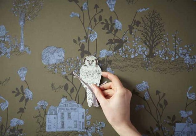Woodland Magnetic wallpaper by Nubie closeup