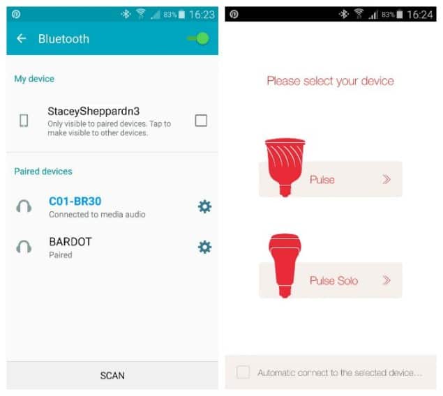 Sengled Pulse Bluetooth Pairing App