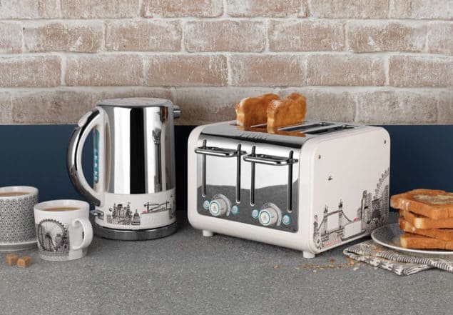 Dualit Architect Kettle Toaster featuring Charlene Mullen panels
