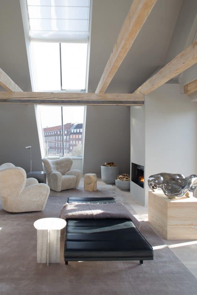 Vipp Hotel Copenhagen Loft Livingroom