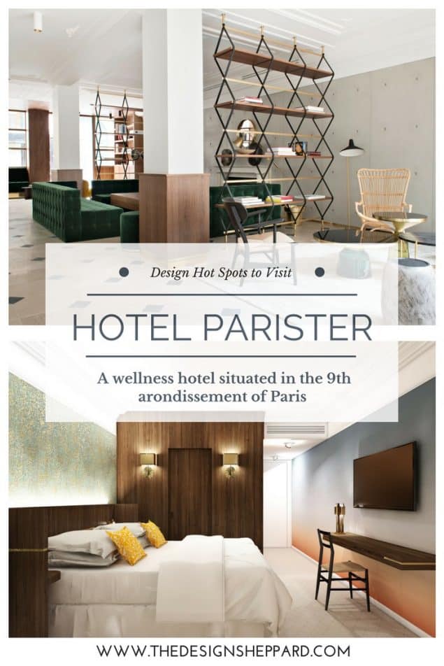 Situated in&nbsp;rue Saulnier in the 9th arondissement of Paris is Hôtel Parister, a five star wellness hotel designed by the architecture firm&nbsp;Beckman N'Thépé&nbsp;that boasts 45 rooms and suites.