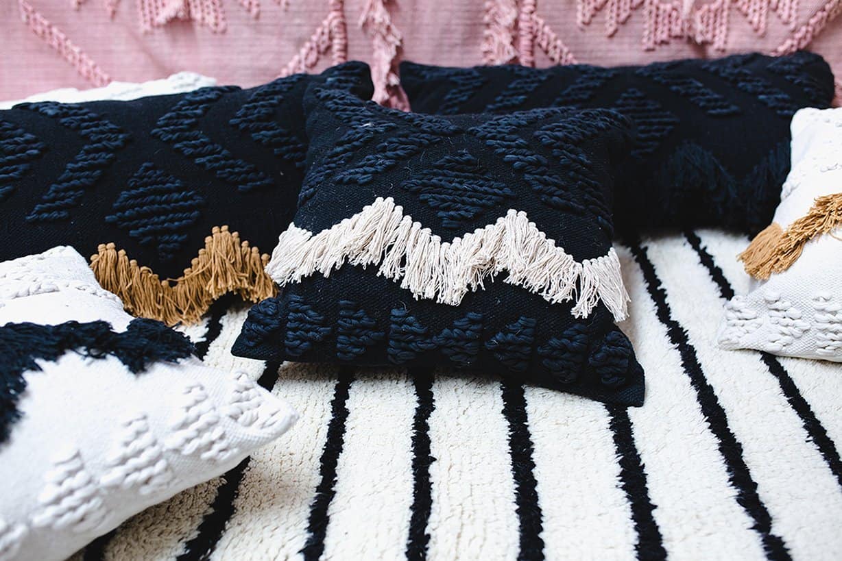 Fringed Cushions from Wanderlust Wares