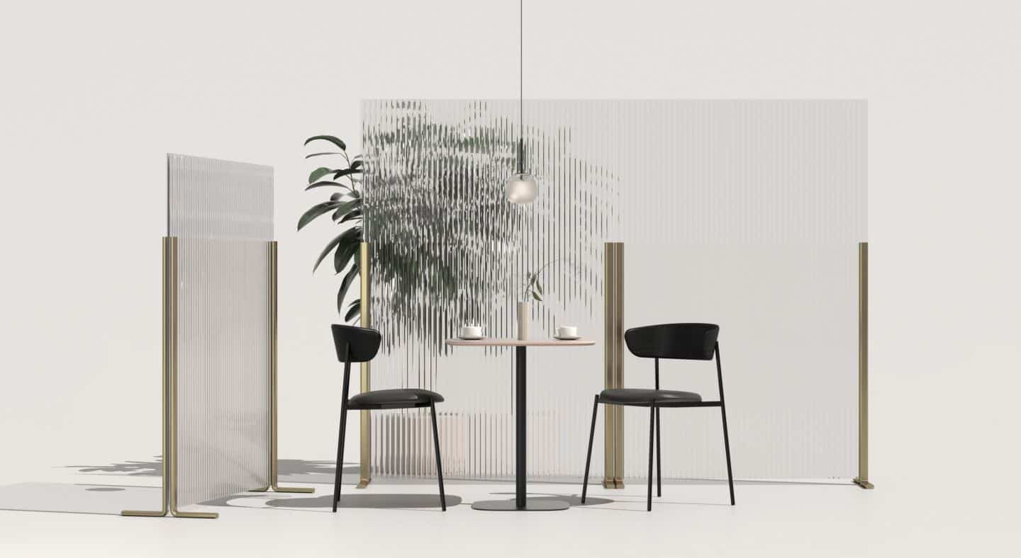 Hinoki Protective Office Screens for the post-pandemic workplace by Manerba Spa